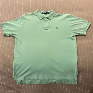 Polo by Ralph Lauren Men's Mint Green Polo Shirt
